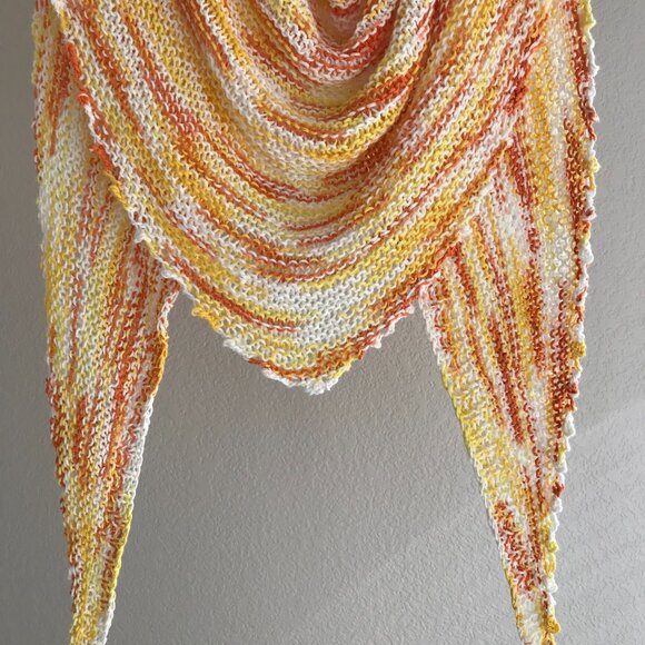 NEW Handmade 100% Cotton Shawl - Picture 10 of 12
